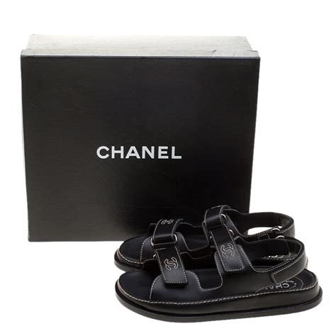 chanel flat sandals price|chanel velcro sandals 2020 price.